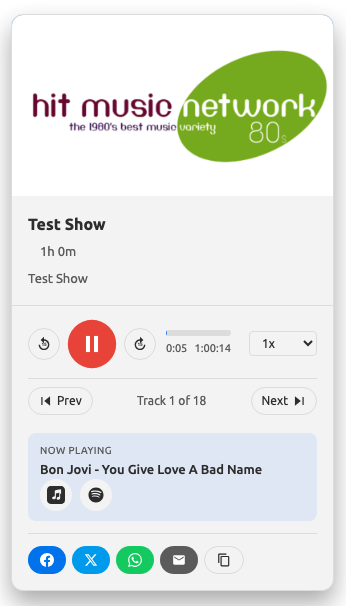 Listen Again For Radio Stations