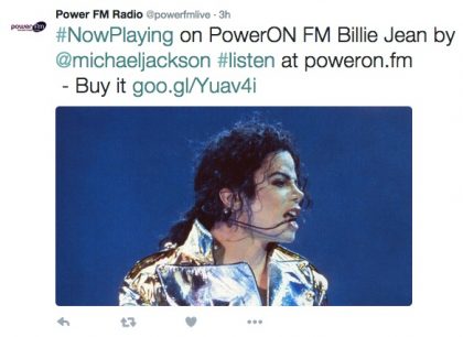 Tweet your radio stations songs to Twitter
